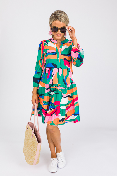 Corrina Multi Tiered Dress