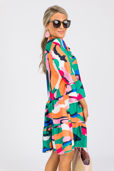 Corrina Multi Tiered Dress