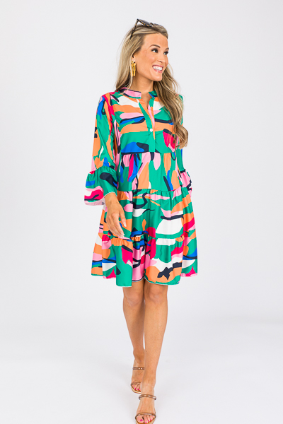 Corrina Multi Tiered Dress