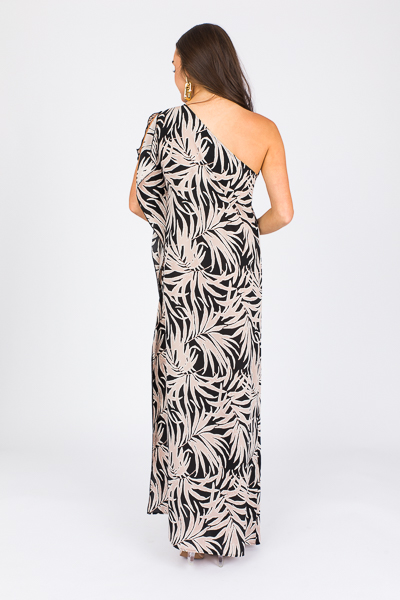 Bora Bora Palm Maxi, Black