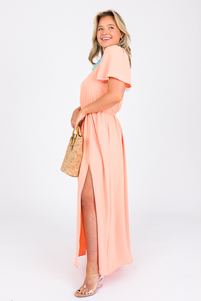 Pretty As A Peach Maxi