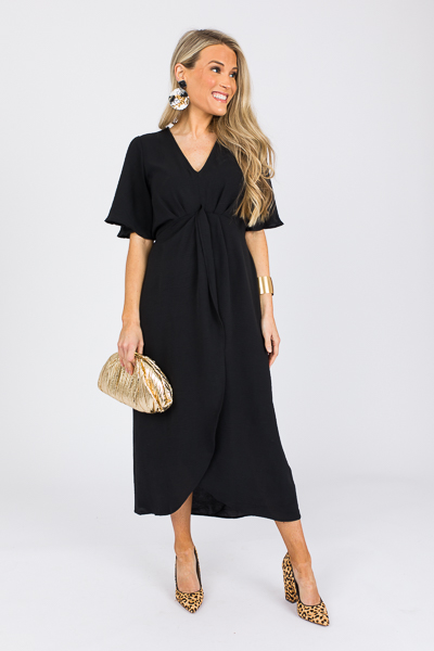 Forget Me Knot Midi, Black