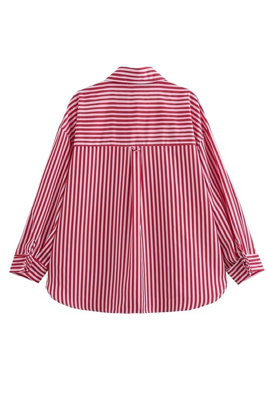 Gold Button Stripe Shirt, Red - e85263dc-eaa2-4e97-81c3-192f71c71788.jpg