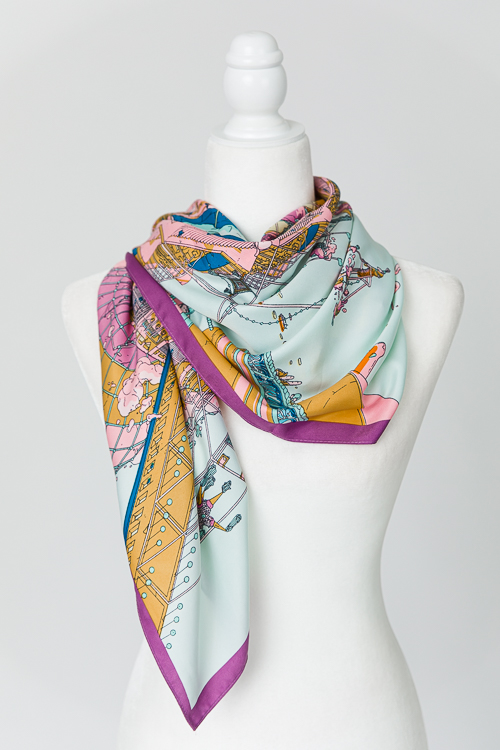 Montreal Silk Scarf