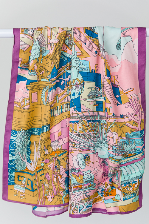 Montreal Silk Scarf