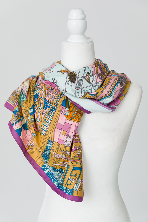 Montreal Silk Scarf