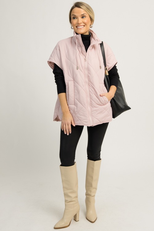 Draw Waist Quilted Vest, Dusty Rose - originals-348p.jpg