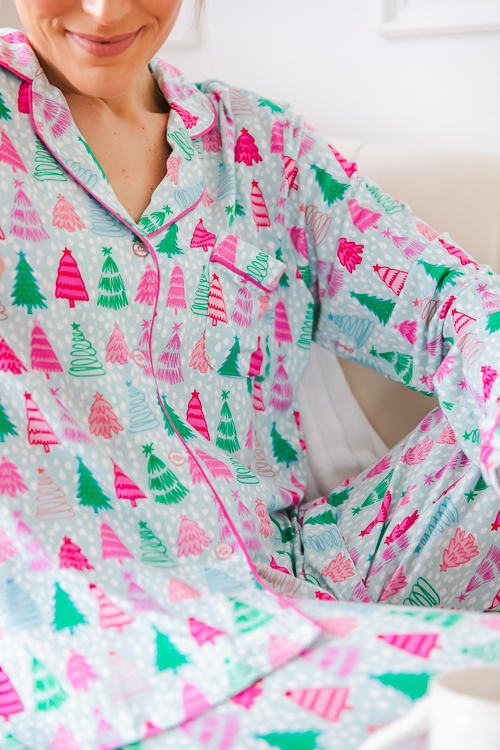 Charlotte PJ Set, Tree Farm