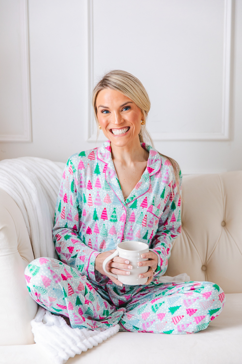 Charlotte PJ Set, Tree Farm