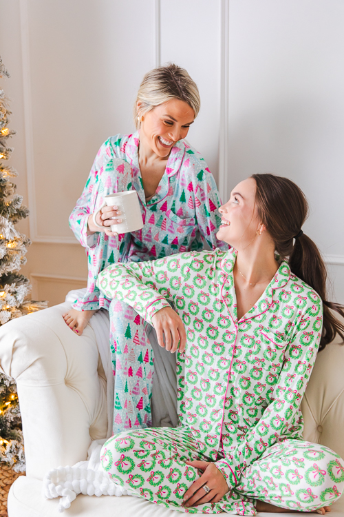 Charlotte PJ Set, Tree Farm