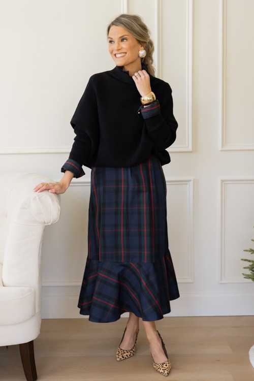 Preppy Plaid Midi, Navy Green - plaid dress-49.jpg