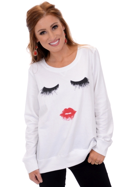 Batted Lashes Pullover