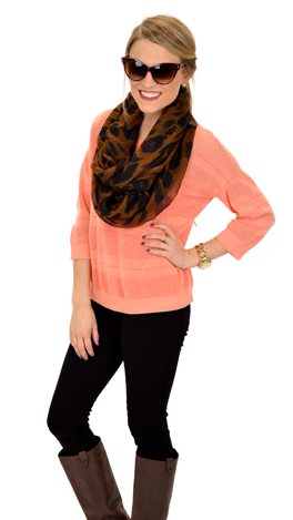 Sweet Peach Sweater