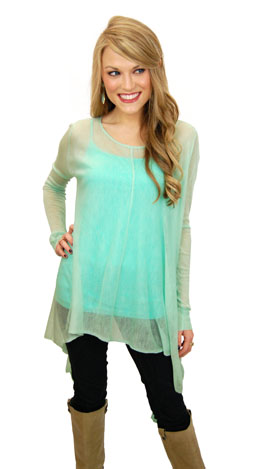 Selma Sweater, Mint