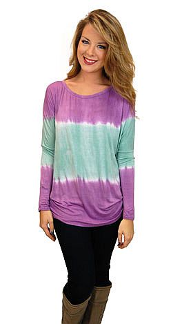Trio Tunic, Purple