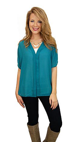 Classic Blouse, Green