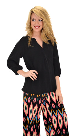Top it Off Top, Black