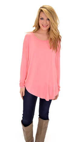 Let Loose Tee, Rose