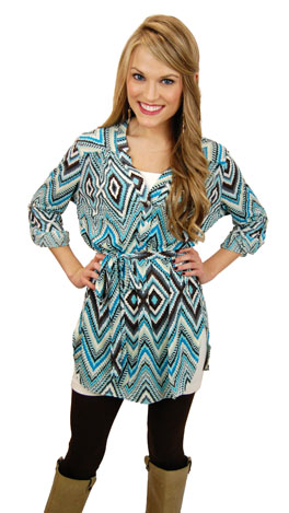 Catatonic Tunic, Blue