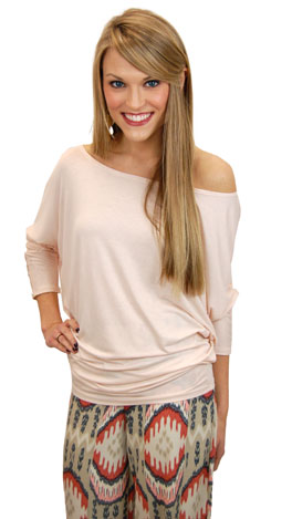 Laney Tee, Pale Pink