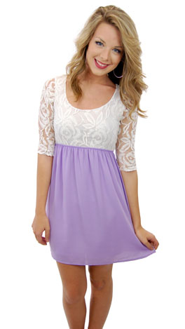 Half of My Heart Dress, Violet