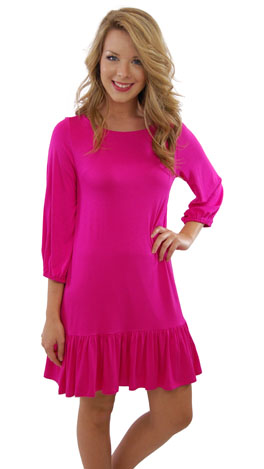 Tinley Tunic, Fuchsia