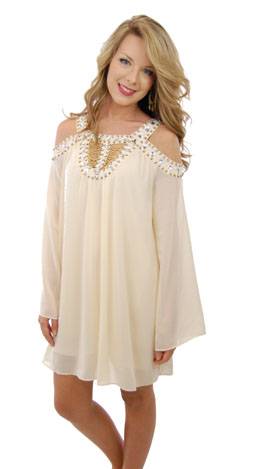 Greek Goddess Dress, Ivory