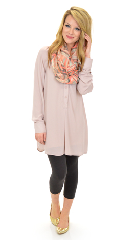 Simply Scrumptious Tunic, Blush
