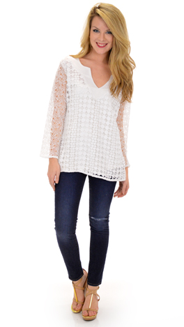 Adelaide Tunic, Off White