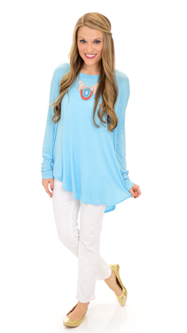 Let Loose Tee, Blue