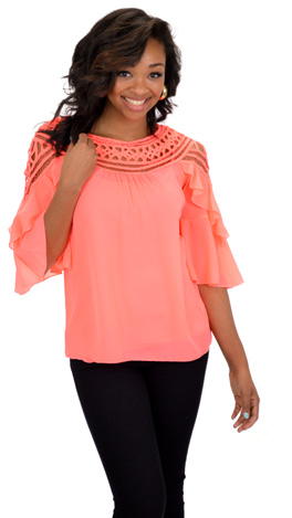 Loopy Blouse, Neon