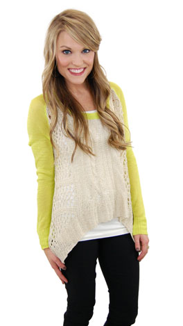 Key Lime Sweater