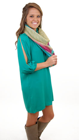 Shanda Dress, Green