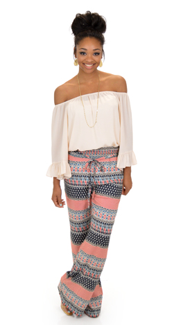 Bandana Print Pants