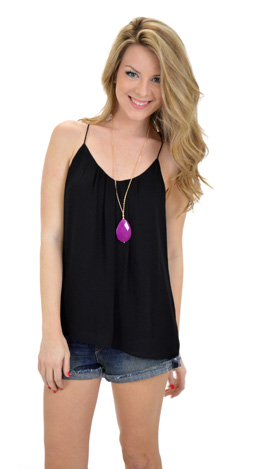 Button Back Cami