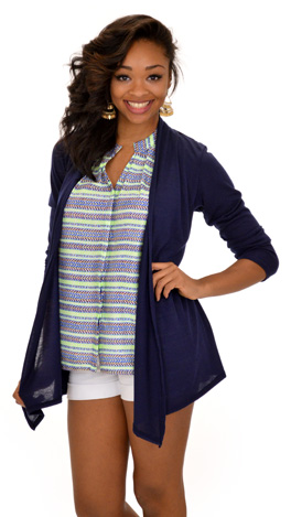 Necessity Cardigan, Navy