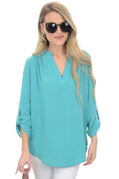 Paloma Blouse, Jade
