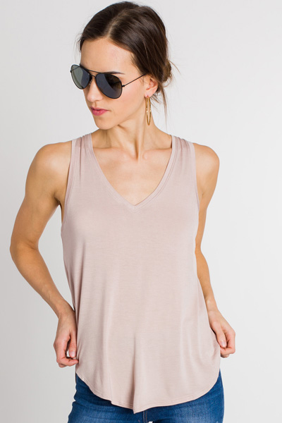 Everyday V Tank, Tan