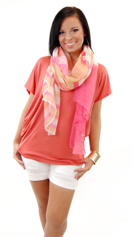 Simple V Tee, Spice