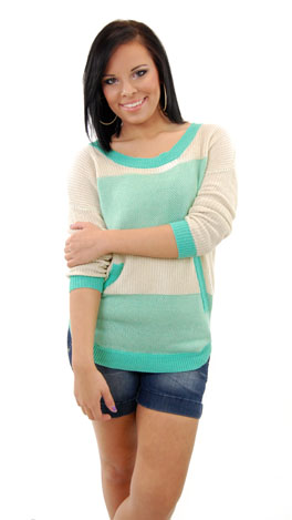 Spearmint Sweater