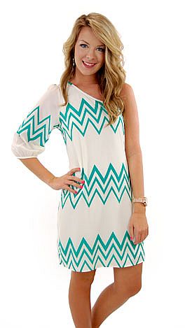 Green Peeks Dress