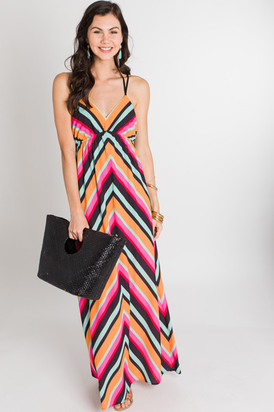Creamsicle Stripes Maxi