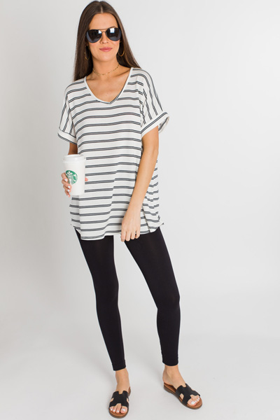Hannah Stripe Tee