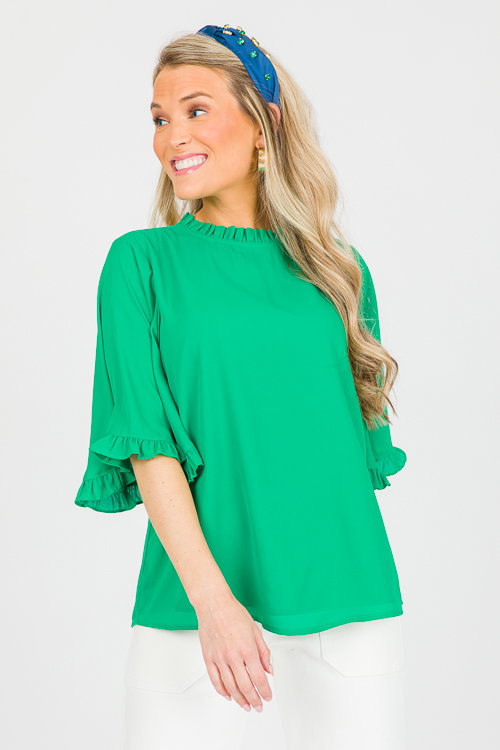 BLUEBELLS FLOWY SLEEVE BLOUSE