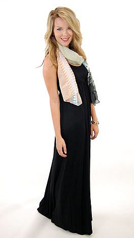 Race Day Maxi, Black