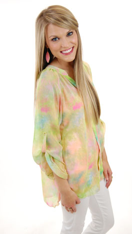 KARLIE Monet Blouse
