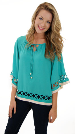 Lattice Trim Top
