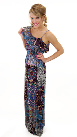 blue purple mix 1 sh maxi