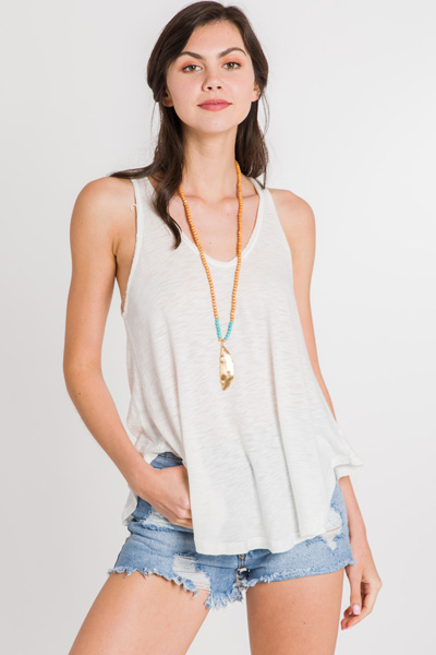 Free Style Tank, Off White