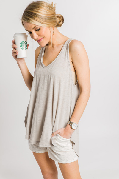 Free Style Tank, Grey